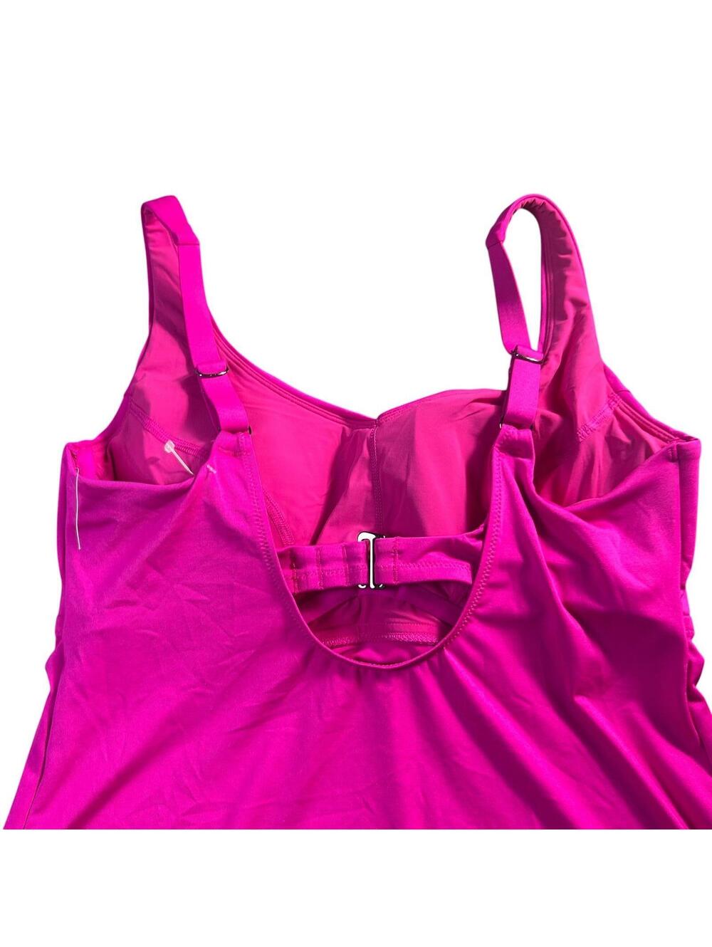 ATHLETA Bondi Underwired bra cup sweetheart neckline tankini swim top 36 D-DD - Picture 6 of 7